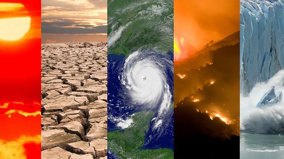 different extreme weather images 