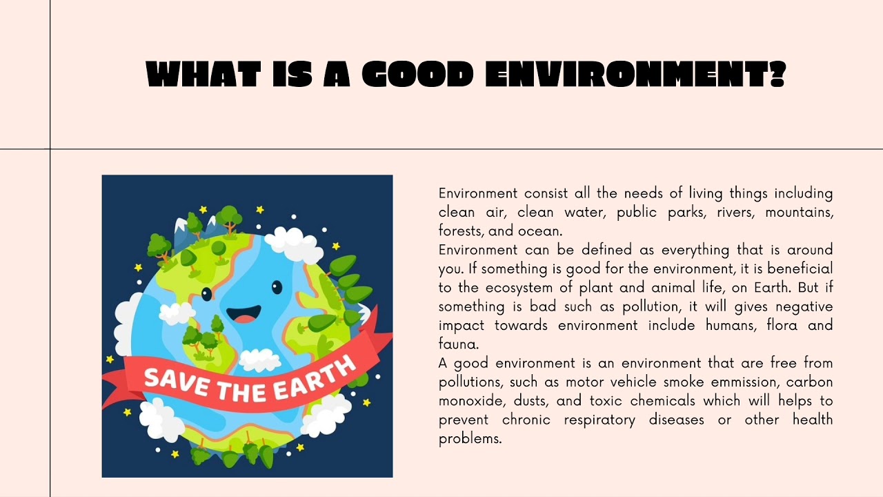 environments save